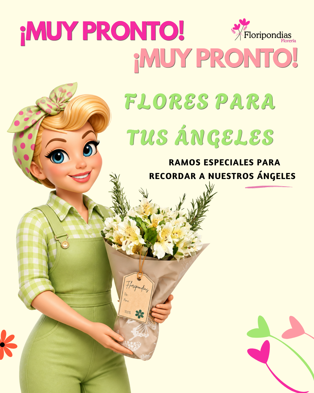 FLORES PARA TUS ÁNGELES 🤍