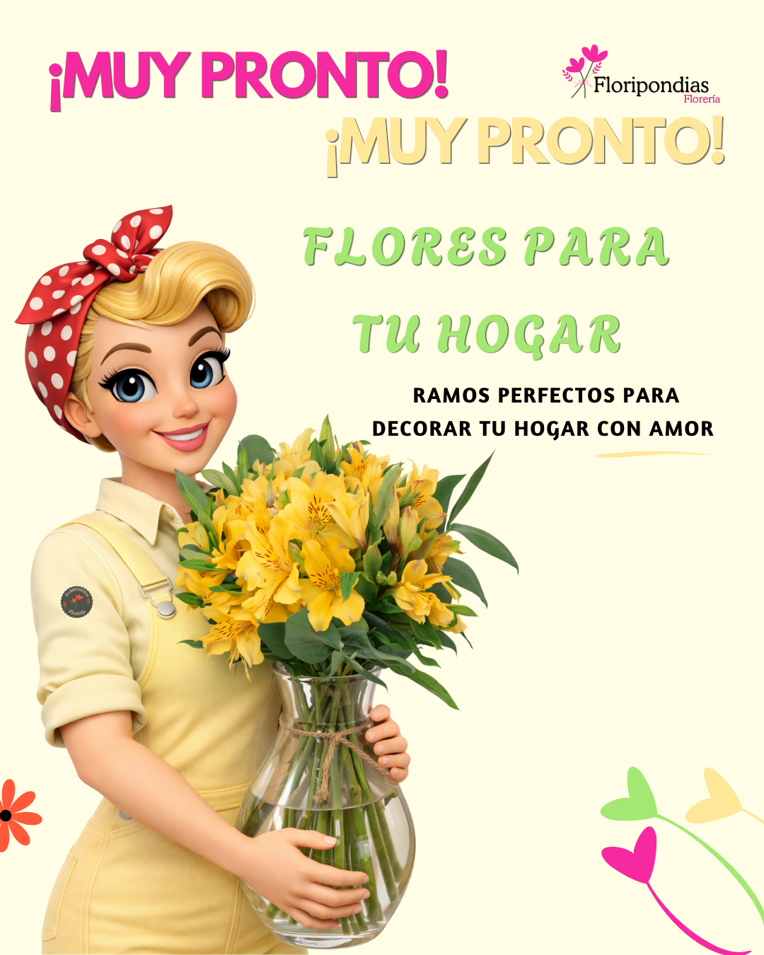 FLORES PARA TU HOGAR 🌻