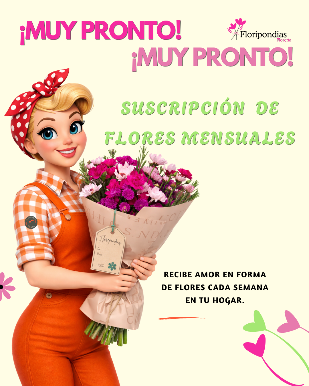 SUSCRIPCIÓN DE FLORES MENSUALES 🌷