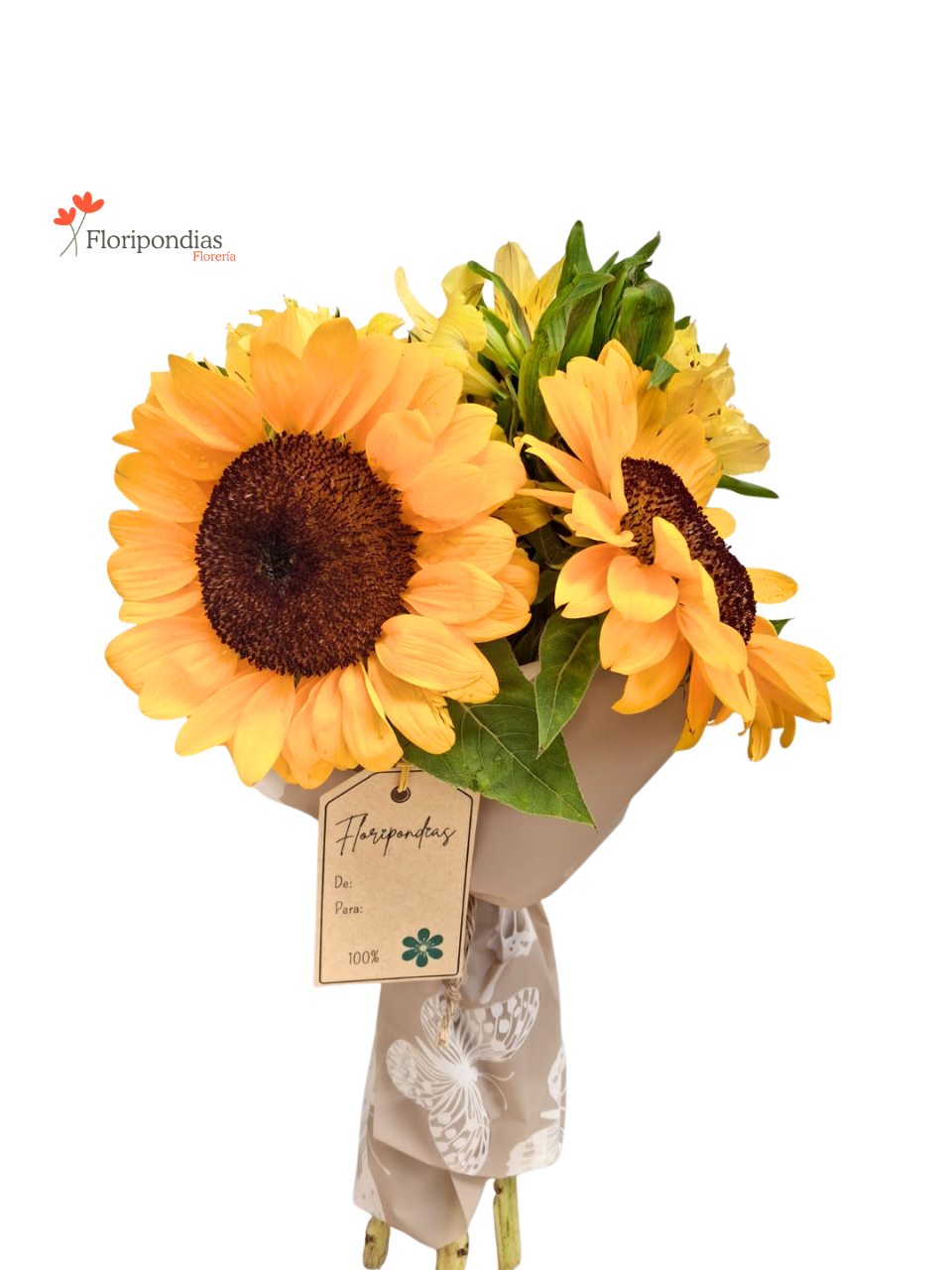 Sol Radiante – Ramo de Girasoles